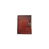 Jurnal Vintage, Copertă Piele Naturală, KDL-021, Krashell